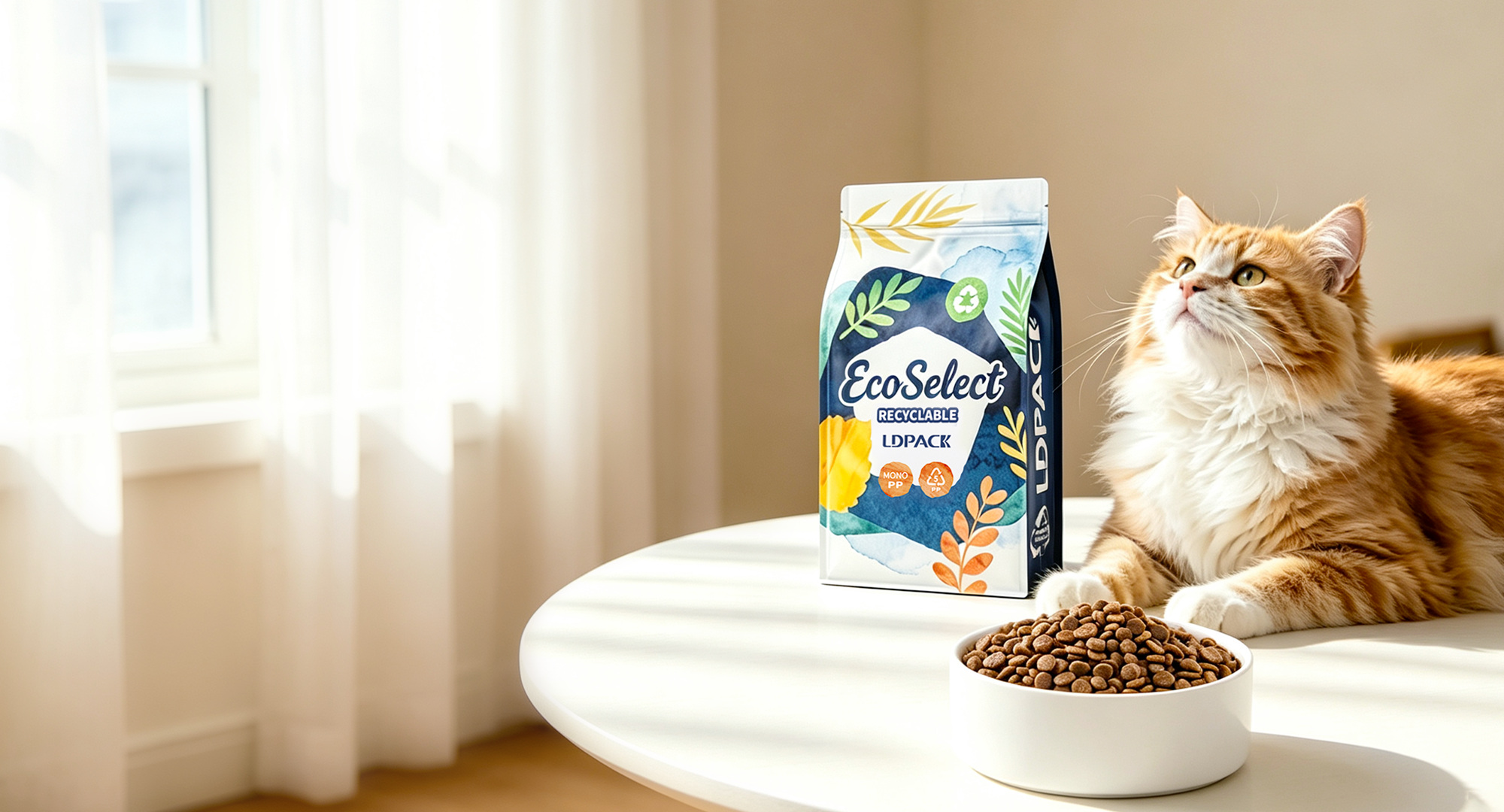 High Barrier Pet Food Packaging in Flexible Sizes, Shape, and Format