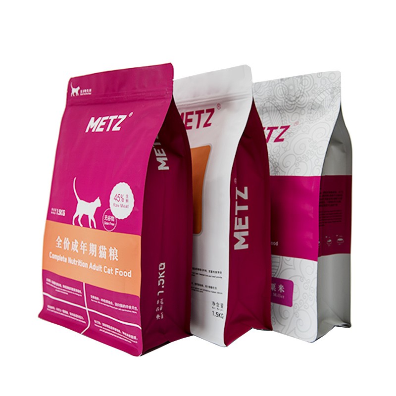 pre made flat bottom pouches