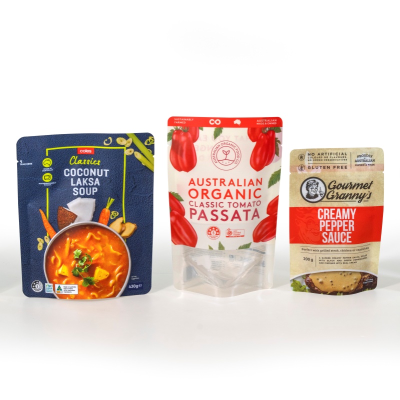 pre-made food retort pouch